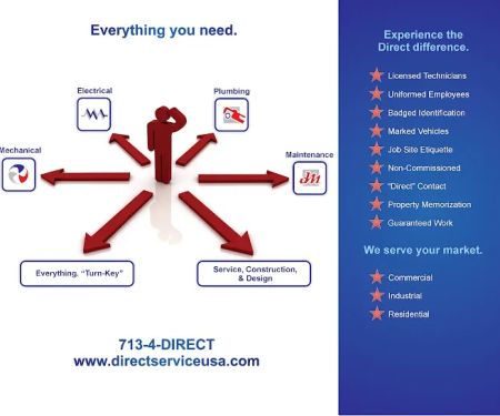 Direct Service, Construction & Design