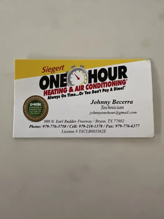Siegert One Hour Heating & Air Conditioning Picture 4