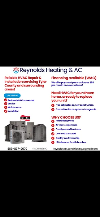 Reynolds Heating & Air Conditioning Picture 4