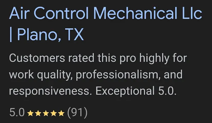 Air Control Mechanical LLC Picture 3