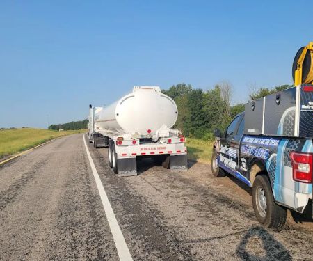 Scott's Refrigeration Truck Trailer and Tires