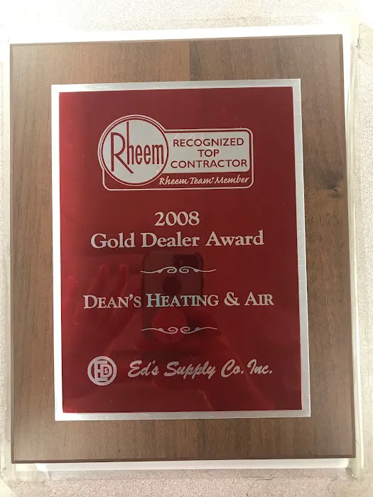 Dean's Heating and Air Conditioning, Inc. Picture 7