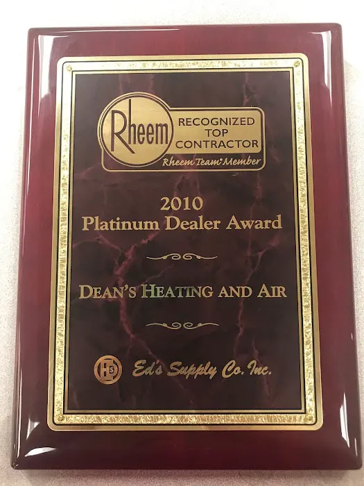 Dean's Heating and Air Conditioning, Inc. Picture 10