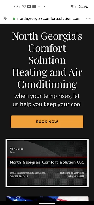 North Georgia's Comfort Solution Picture 1