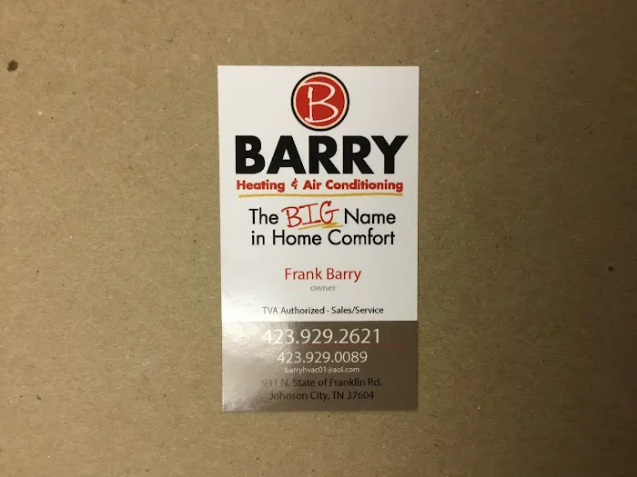 Barry Heating & Air Conditioning LLC Picture 6