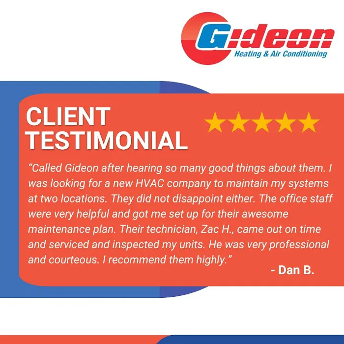 Gideon Heating & Air Conditioning Picture 2