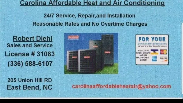 Carolina Affordable Heating and Air Conditioning llc Picture 6