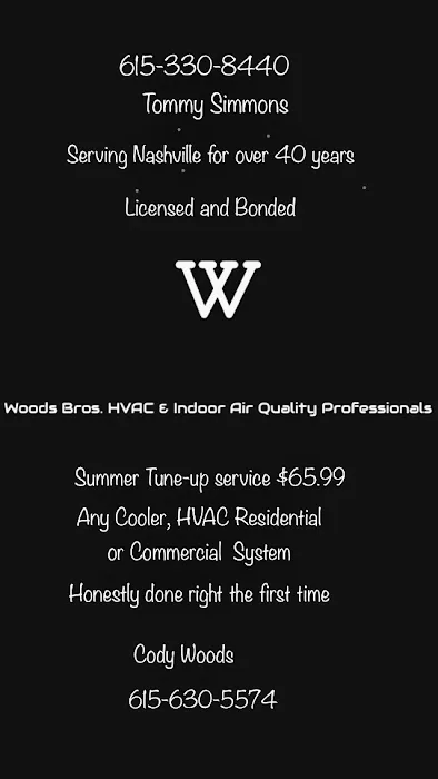 Woods Bros. HVAC & Refrigeration LLC Picture 4