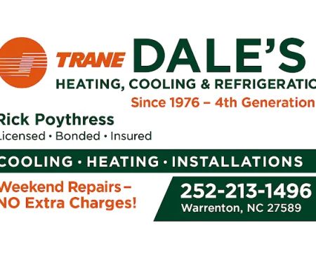 Dale's Heating, Cooling & Refrigeration Inc.