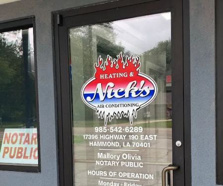 Nick's Heating & Air Conditioning LLC
