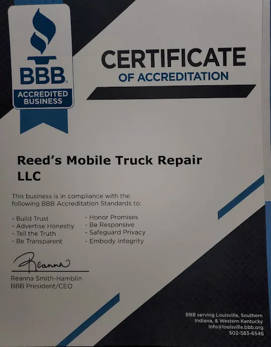 Reed's Mobile Truck Repair Picture 2