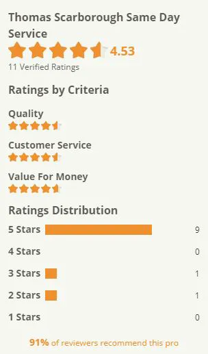 Thomas Scarborough Same Day Service Picture 1