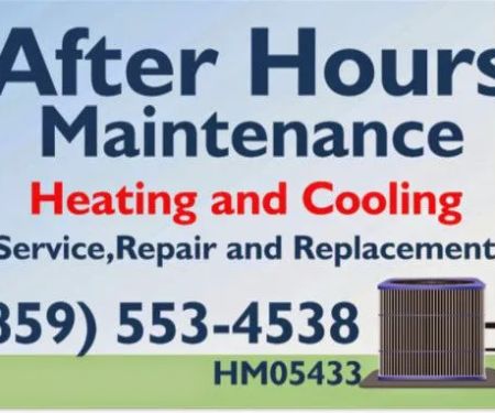 After Hours Maintenance Heating and Cooling (HVAC)