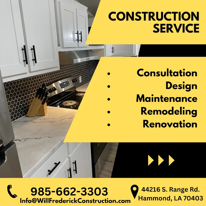 Will Frederick Construction & Maintenance Picture 7