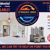 Kochis Appliance Heating & Air (ducted inverter installation specialist) ico