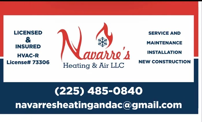 Navarre's Heating & Air, LLC Picture 1