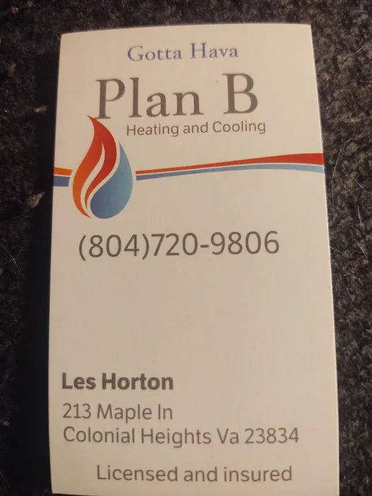 Plan B Heating and Cooling Picture 1