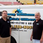 Doug Williams Rick Gilbert Refrigeration Plumbing Heating and Air Conditioning Inc.