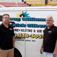 Doug Williams Rick Gilbert Refrigeration Plumbing Heating and Air Conditioning Inc. ico