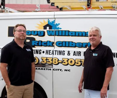 Doug Williams Rick Gilbert Refrigeration Plumbing Heating and Air Conditioning Inc.