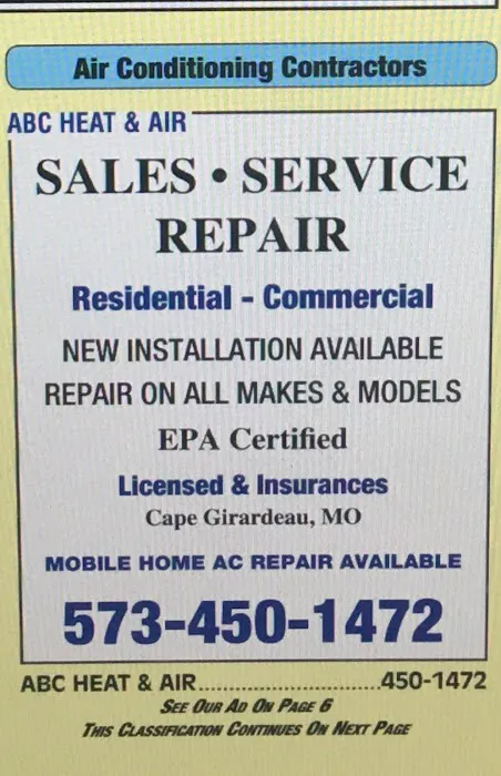 ABC HEAT AND AIR CONDITIONING HVAC LLC Picture 2