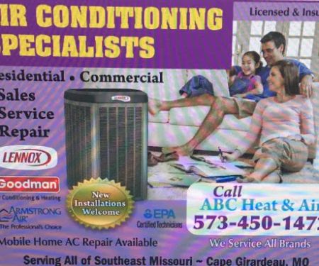 ABC HEAT AND AIR CONDITIONING HVAC LLC