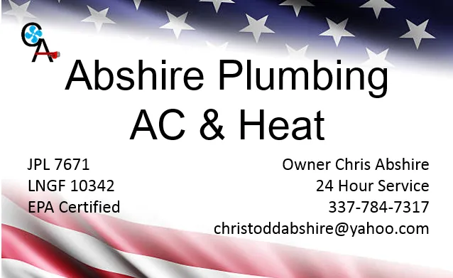 Abshire Plumbing AC & Heat Picture 1