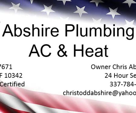 Abshire Plumbing AC & Heat