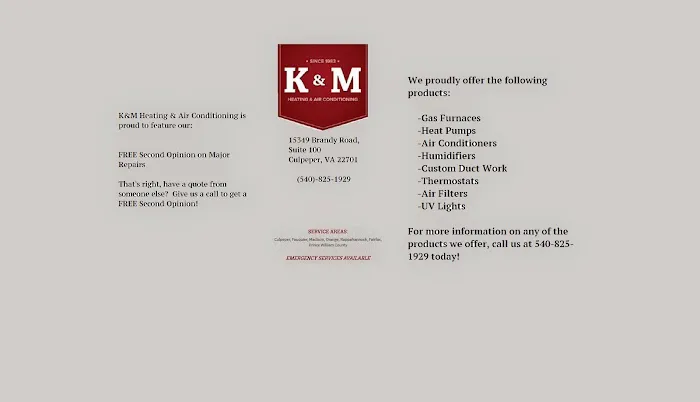 K&M Heating & Air Conditioning Inc. Picture 1