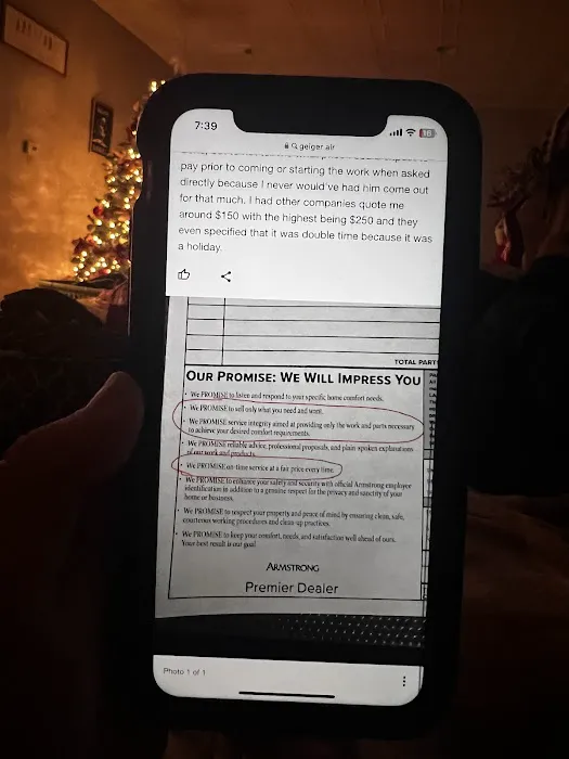 Geiger Air Heating & Cooling Picture 2