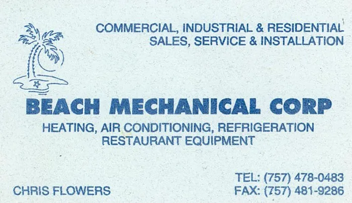 Beach Mechanical Picture 2