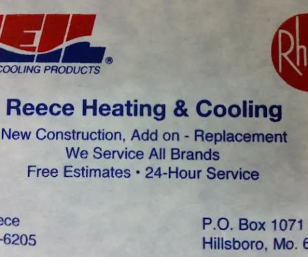 Reece Heating & Cooling services