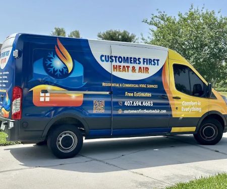 Customers first heat & air,inc