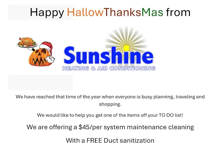 Sunshine Heating & Air Conditioning Picture 3