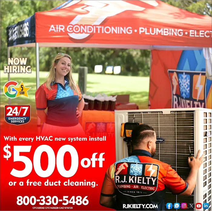 R.J. Kielty Plumbing, Air Conditioning and Electric, Inc. Picture 2