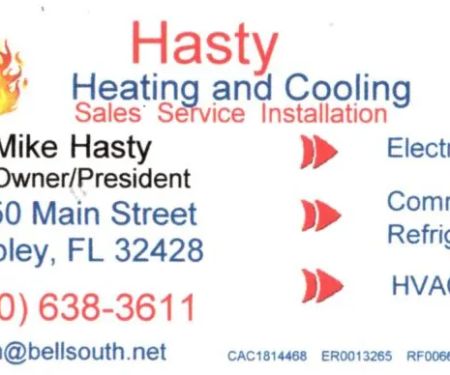 Hasty Heating, Cooling, & Electrical / Hasty Enterprises Inc.