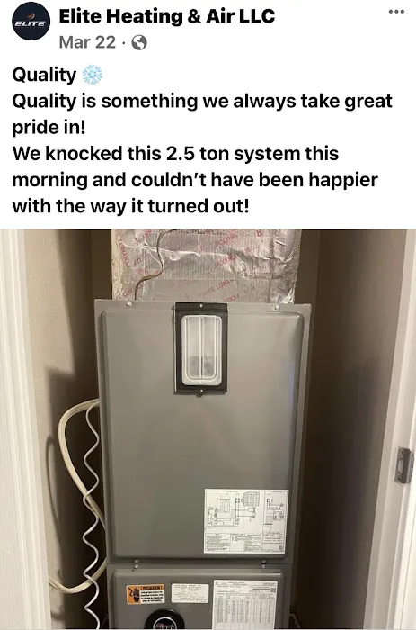 Elite Heating and Air LLC Picture 4