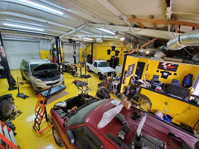 Black and Yellow Garage Picture 3