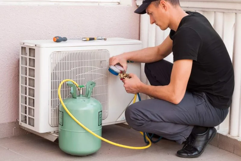 How to Fix an Air Conditioner That’s Leaking Freon