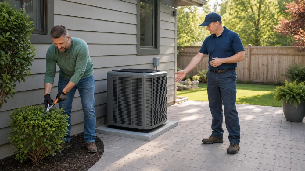 AC Outdoor Unit Clearance: A Safe Landscaping Guide