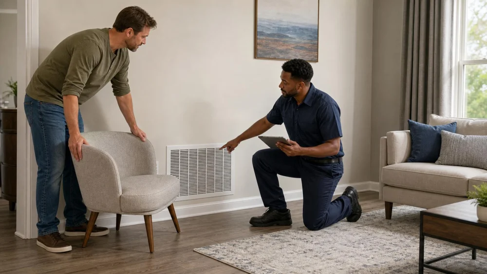 Blocked Return Air Vent: Comfort Signs and Safe Checks