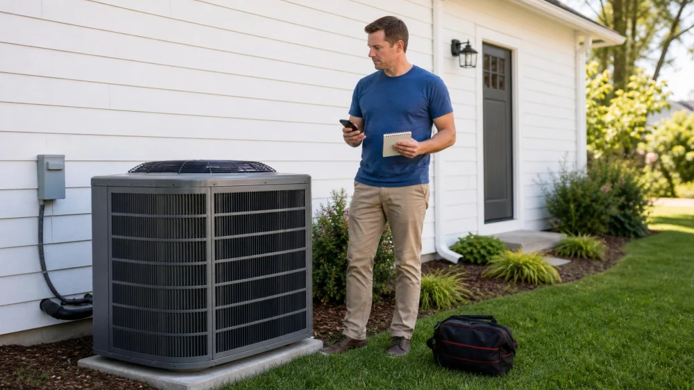 When to Call an HVAC Technician for AC Problems