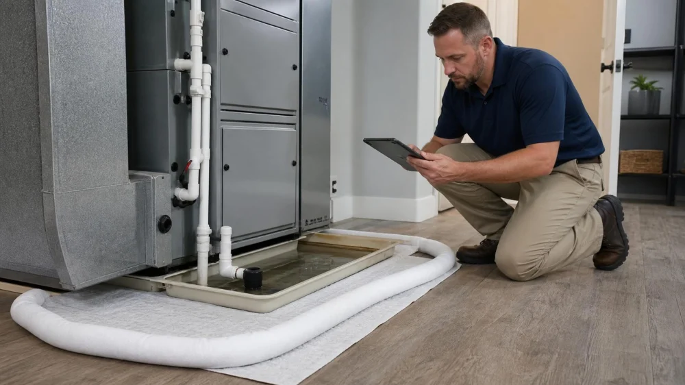 AC Drain Line Backup: Stop Water Before You Troubleshoot