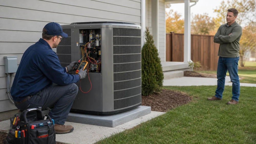 Suspected AC Contactor Failure: Record Symptoms, Leave Repairs to a Pro