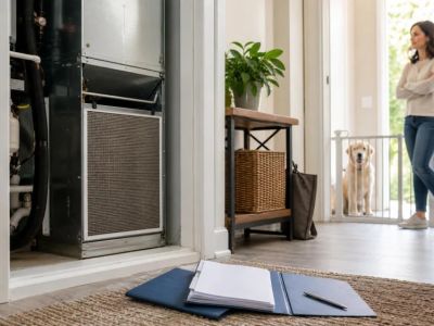 AC Repair Visit: Prepare Access, Pets, and Records