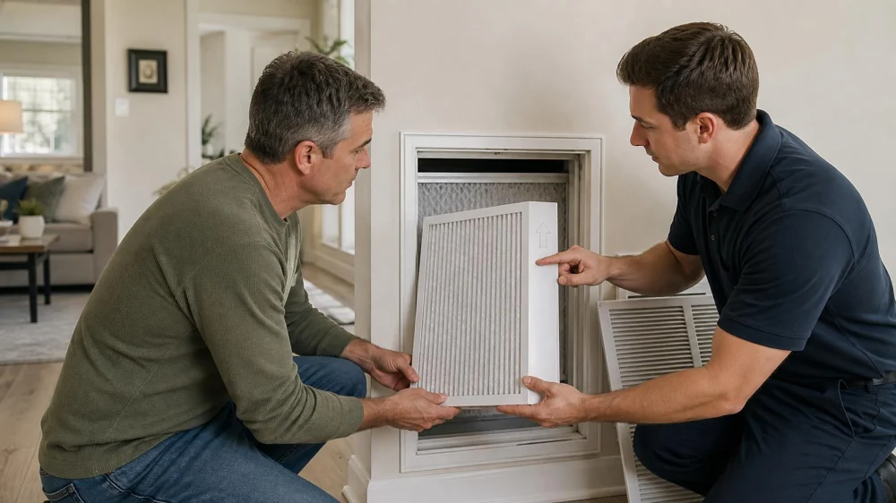 AC Filter Size and Airflow Arrow: Replace It Without Guessing