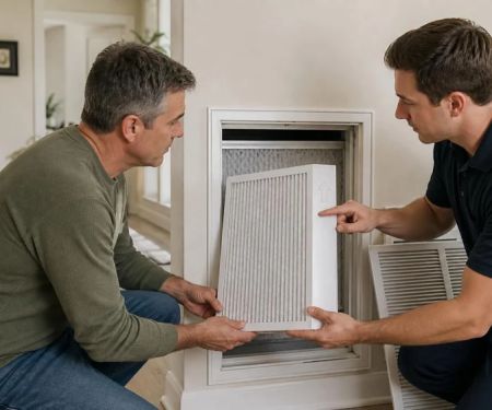 AC Filter Size and Airflow Arrow: Replace It Without Guessing