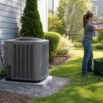 AC Outdoor Unit Clearance: Trim Plants Without Damage