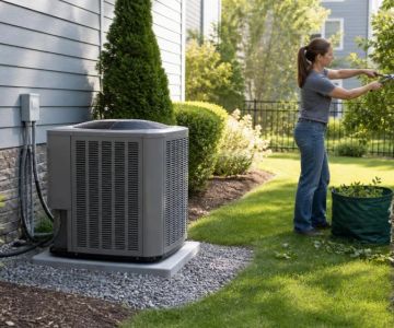 AC Outdoor Unit Clearance: Trim Plants Without Damage