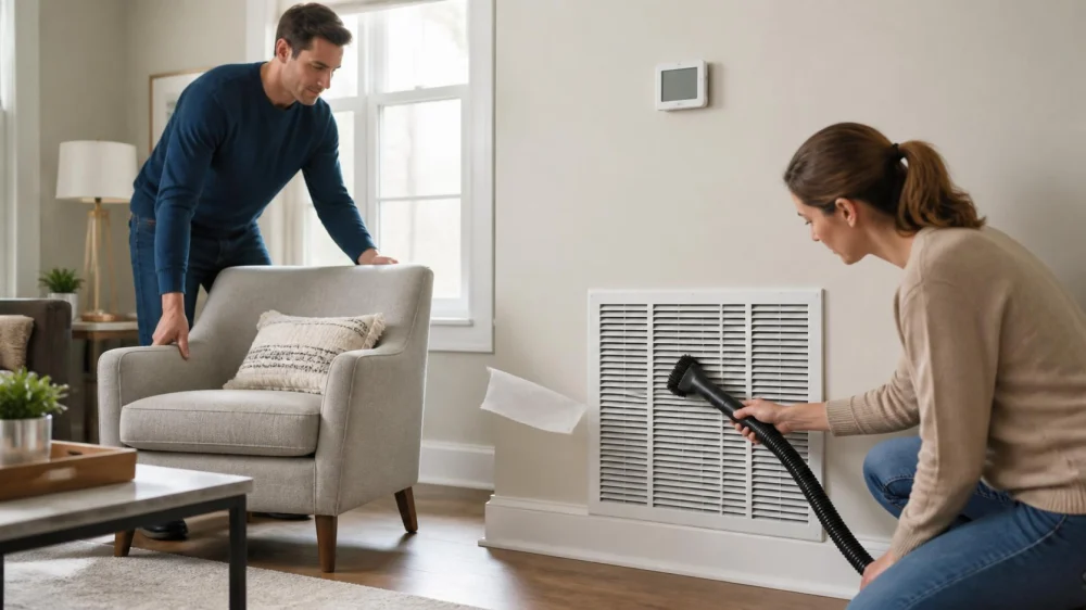 Blocked AC Return Vent: Restore Airflow Without Opening Ducts
